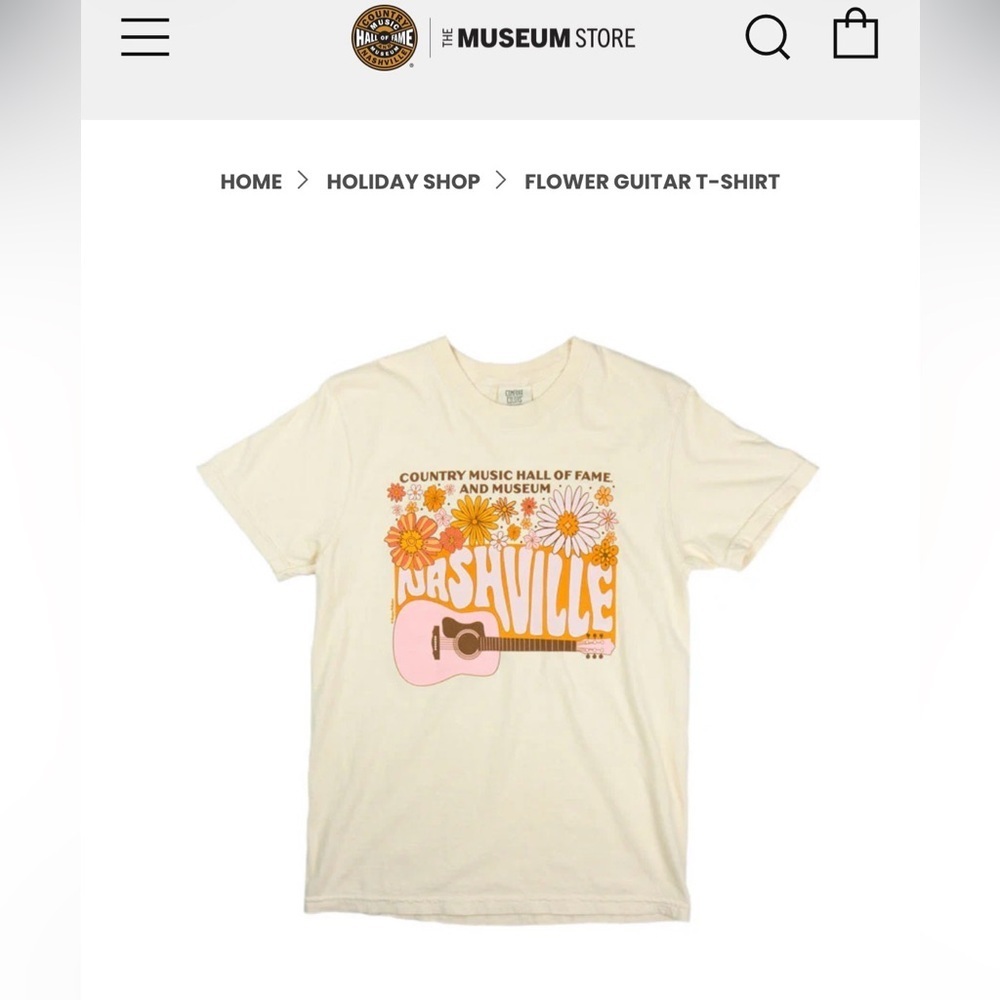 Comfort Colors Pink Nashville Graphic Tee